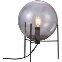 Nordlux Table lamp Alton, smoky grey lampshade