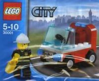 Lego City Fireman's Car 30001 Polybag BNIP