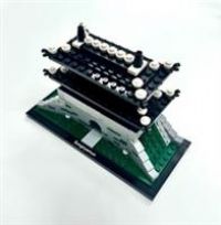 LEGO Architecture: Sungnyemun (21016) Brand New Parts inc Printed Nameplate RARE