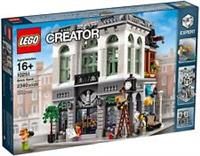 LEGO 10251 Creator Brick Bank Retired Set (complete but missing original tree)