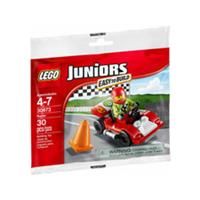 Lego Juniors 30473 Racer Red Race Car with figure New & Sealed Poly Bag
