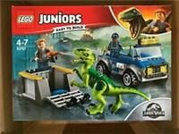 LEGO 10757 Juniors Jurassic World Raptor Rescue