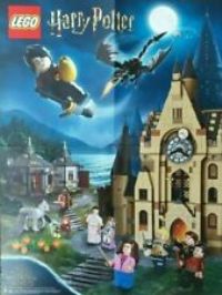 LEGO HARRY POTTER 2018 UK PROMO POSTER FORD ANGLIA 6248135 NEW