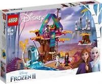 LEGO 41164 Disney Frozen II Enchanted Treehouse with Princess Anna, Olaf and Mattias, 2 Bunny Rabbits and Fish Animal Figures, Forest Adventures Sets for Girls and Boys 6+ Years Old, Multicolour