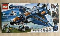 LEGO 76126 Marvel Avengers Ultimate Quinjet Plane, Super Heroes Playset incl. Black Widow, Hawkeye, Rocket and Thor Minifigures