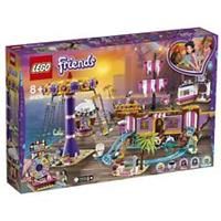 LEGO 41375 Friends Heartlake City Amusement Pier, Park with Pirate Ghost Ship Roller Coaster, Fun Fair Carousel and Olivia Mini Doll