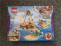 LEGO 41376 Friends Turtles Rescue Mission Boat Playset with Olivia Mini Doll, Zobo the Robot and 4 Baby Turtles, Sea Life Rescue Series