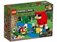 LEGO 21153 Minecraft Wool Farm Adventures Sheep Figures and Steve Minifigure Building Set