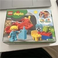 LEGO 10908 DUPLO Town Plane Toy, Propeller Aeoroplane and Workshop Set