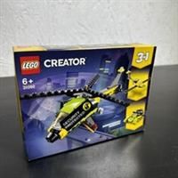 LEGO 31092 Creator Helicopter Adventure, Power Boat and Glider Plane 3 in 1 Building Set, Vehicle Toys for Kids 6 Years Old and Older