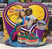 LEGO 41384 Friends Andrea’s Summer Heart Box Toy, Collectible Dolls Set