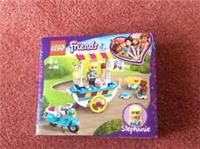 LEGO 41389 Friends Ice Cream Cart Playset with Stephanie, Scooter andDash the Dog Figure, for Kids 6+ Years old
