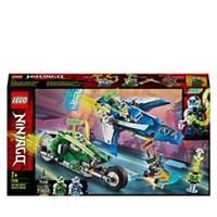 LEGO 71709 NINJAGO Jay and Lloyd's Velocity Racers with Plane and Bike Speeders, Prime Empire Racing Vehicles