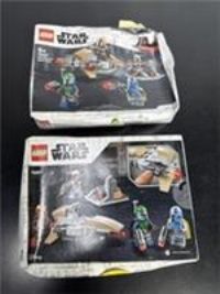 LEGO 75267 Star Wars Mandalorian Battle Pack Set with 4 Minifigures, Speeder Bike and Mini-fort
