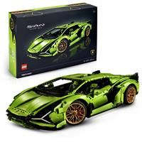 LEGO 42115 Technic Lamborghini Sián FKP 37 Race Car, Advanced Building Set for Adults, Exclusive Collectible Model