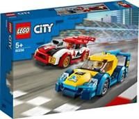 LEGO 60256 City Nitro Wheels Racing Cars Toy with 2 Race Drivers Minifigures, Rally Vehicles for Kids 5+ Year Old