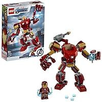 LEGO 76140 Super Heroes Marvel Avengers Iron Man Mech Playset, Battle Action Figure for Kids 6 + Year Old