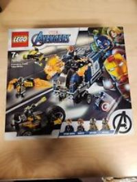LEGO 76143 Super Heroes Marvel Avengers Truck Take down Playset with Captain America and Hawkeye Minifigures