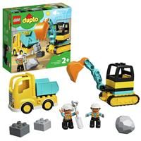 LEGO DUPLO Town: Truck and Tracked Excavator (10931)