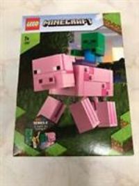 LEGO Minecraft BigFig Pig with Baby Zombie Set 21157 Age 5+ 159pcs