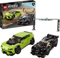 LEGO 76899 Speed Champions Lamborghini Urus ST-X and Lamborghini Huracan Super Trofeo EVO Race Cars Set