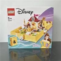 LEGO 43177 Disney Princess Belle's Storybook Adventures Castle Set from Beauty and the Beast Movie, Travel Case Toy