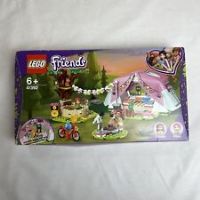 LEGO 41392 Friends Nature Glamping Outdoor Adventure Playset with Tent and Olivia and Mia Mini Dolls