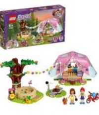 LEGO 41392 Friends Nature Glamping Outdoor Adventure Playset with Tent and Olivia and Mia Mini Dolls
