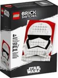 LEGO Brick Sketches Star Wars First Order Stormtrooper Set 40391