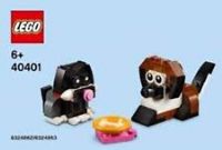 Lego Dog and Cat Friendship Day Monthly Build 40401 Polybag BNIP
