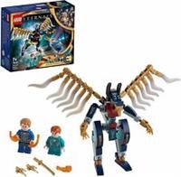 LEGO 76145 Marvel Eternals’ Aerial Assault Building Toy for Kids 7 Years Old with Superheroes and Deviant Action Figure