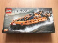 LEGO 42120 Technic Rescue Hovercraft to Aircraft Toy, 2 in 1 Model, Building Set for Boys and Girls 8 + Years Old