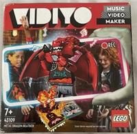 LEGO 43109 VIDIYO Metal Dragon BeatBox Music Video Maker Musical Toy for Kids, Augmented Reality Set with App