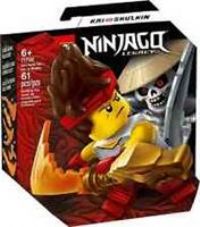 LEGO 71730 NINJAGO Legacy Epic Battle Set – Kai vs. Skulkin with Spinning Battle Toy