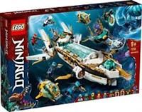 LEGO 71756 NINJAGO Hydro Bounty Building Set, Submarine Toy with Kai and Nya Minifigures, Ninja Toys for Kids 9+ Years Old