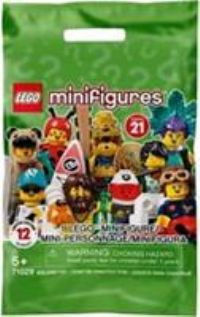 LEGO 71029 Minifigures Series 21 Collectible Toy (1 of 12 to Collect) for 5 Years Old