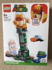 LEGO 71388 Super Mario Boss Sumo Bro Topple Tower Expansion Set, Collectible Buildable Game Toy for Kids