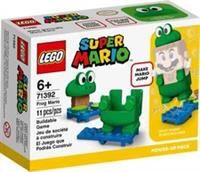 LEGO 71392 Super Mario Frog Mario Power-Up Pack Toy Costume, for Kids 6 Years Old, Collectible Gift Idea
