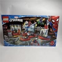 LEGO 76175 Marvel Spider-Man Attack on the Spider Lair Building Set with Green Goblin and Venom Figure, Super Heroes Toy