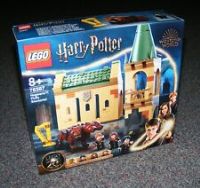 LEGO 76387 Harry Potter Hogwarts: Fluffy Encounter Castle Toy Building Set, with 20th Anniversary Golden Minifigure & 3-Headed Dog Figure