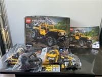 LEGO 42122 Technic Jeep Wrangler 4x4 Toy Car, Off Roader SUV Model Building Set