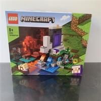 LEGO 21172 Minecraft The Ruined Portal Toy with Steve and Wither Skeleton Figures, Building Set for Kids 8+ Years Old