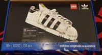 LEGO 10282 adidas Originals Superstar Trainers Collectors Building Set for Adults, Display Collectible Shoe Model