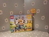 LEGO 31119 Creator 3-in-1 Ferris Wheel to Swing Boat or Bumper Cars Fairground Building Set, Toy for Kids 9+ Year Old