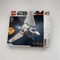 LEGO 75302 Star Wars Imperial Shuttle Building Set with Luke Skywalker with Lightsaber and Darth Vader Minifigures