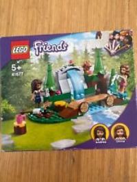 LEGO 41677 Friends Forest Waterfall Camping Adventure Set, with Andrea and Olivia Mini Dolls, Toy for Kids 5+ Years Old