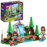 LEGO 41677 Friends Forest Waterfall Camping Adventure Set, with Andrea and Olivia Mini Dolls, Toy for Kids 5+ Years Old