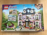 LEGO 41684 Friends Grand Hotel Resort Dolls House Building Set, Heartlake City Toy with Summer and Winter Scenes