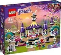 LEGO 41685 Friends Magical Funfair Roller Coaster Fairground Set, Amusement Park Toy for Kids 8 Years Old with Magic Tricks