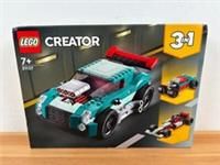 LEGO 31127 Creator 3in1 Street Racer: Race Car Toy to Muscle to Hot Rod Models, Vehicle Building Bricks Set, Gift for Boys and Girls 7 Plus Years Old
